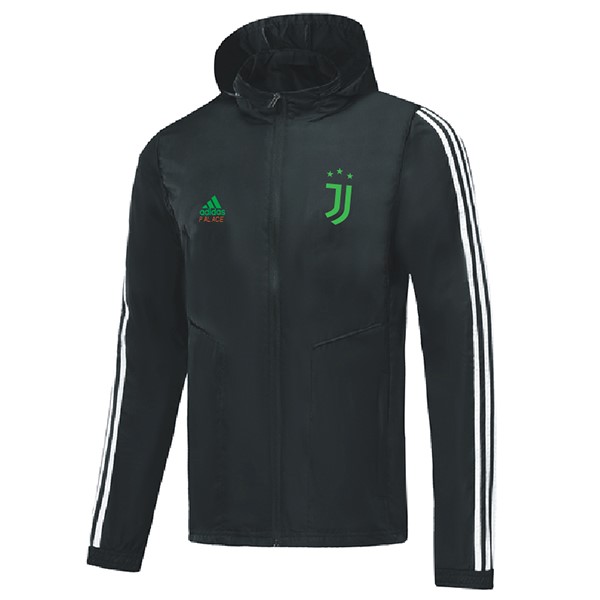 Rompevientos Juventus 2019 2020 Negro Verde